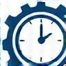 Clock icon indicating real-time updates.