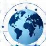 Globe icon with multiple connected lines representing OTA network.