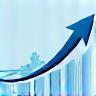Upward trend graph with dollar signs, symbolizing revenue growth.